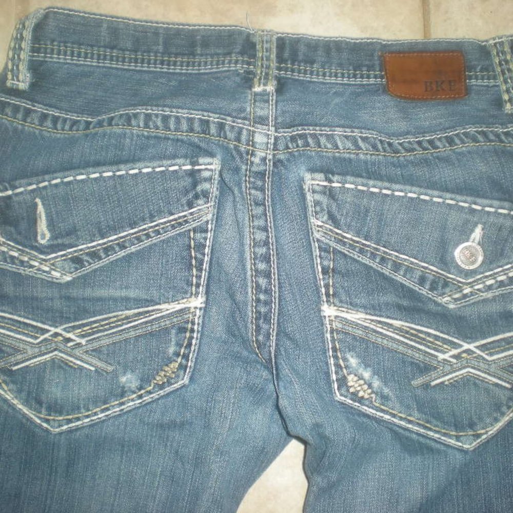BKE Brand Jeans AIDEN Size 30R BUCKLE - Picture 5 of 8